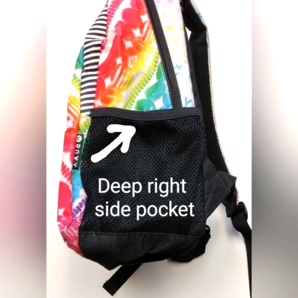 ROXY Multicolor Striped Backpack - Picture 3 of 9